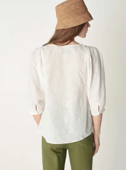 Cheap Blouse Sil Ne Femme Hauts