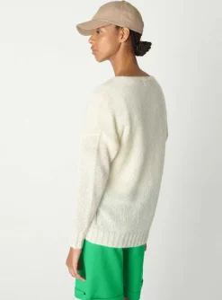 Discount Cardigan Bianca Femme Maille