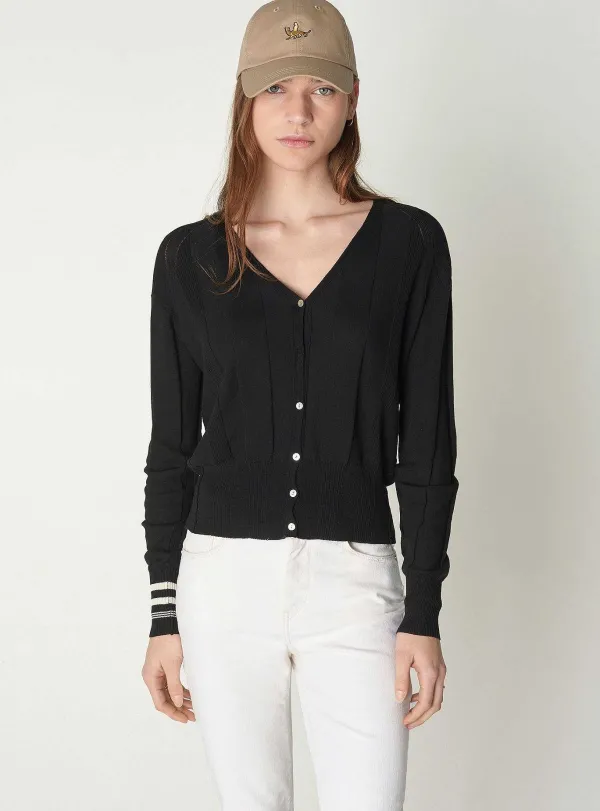 Shop Cardigan In S Femme Maille