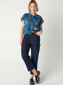 Outlet Chemise Fleur Femme Hauts