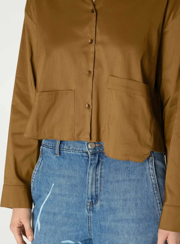 Store Chemise M Lisse Femme Hauts