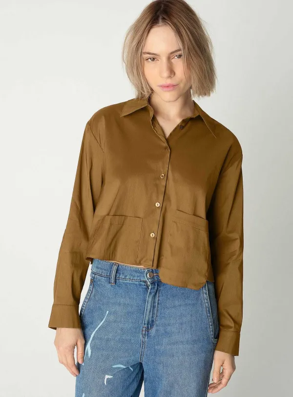 Store Chemise M Lisse Femme Hauts