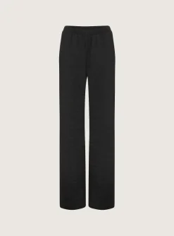 Sale Pantalon Large Bouillonné Noir Le Bouillonné