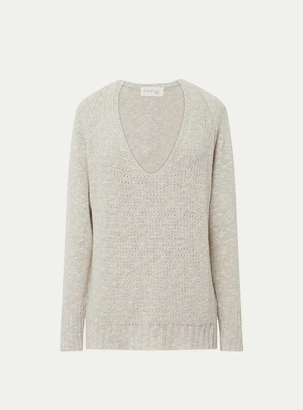 Clearance Pull Aveline Femme Maille