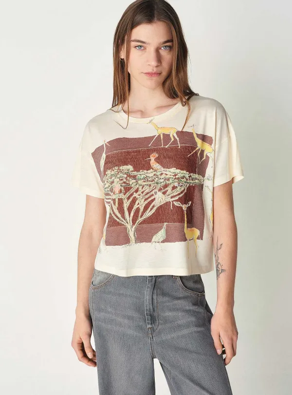Cheap T-Shirt Kara Femme Hauts