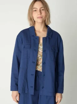 Cheap Veste Marine Femme Vestes & Manteaux